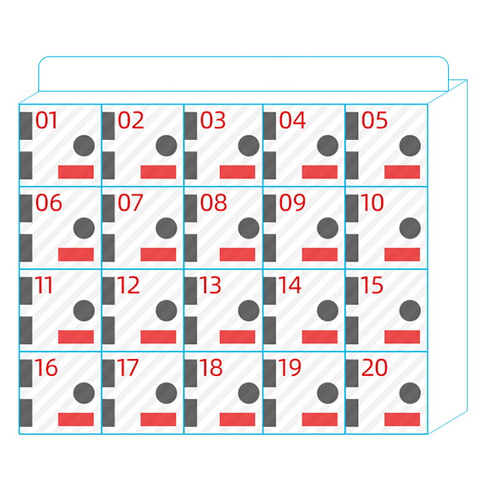 Contenitore Porta cellulari in Lega di Alluminio con 48/60/72 Scomparti, armadietto Porta cellulari su Ruote, Ideale per l'organizzazione in scuole e uffici.
