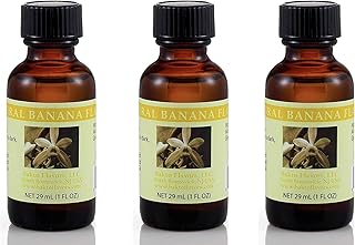 Bakto Flavors Natural Banana Flavor (1 FL OZ) Pack of 3