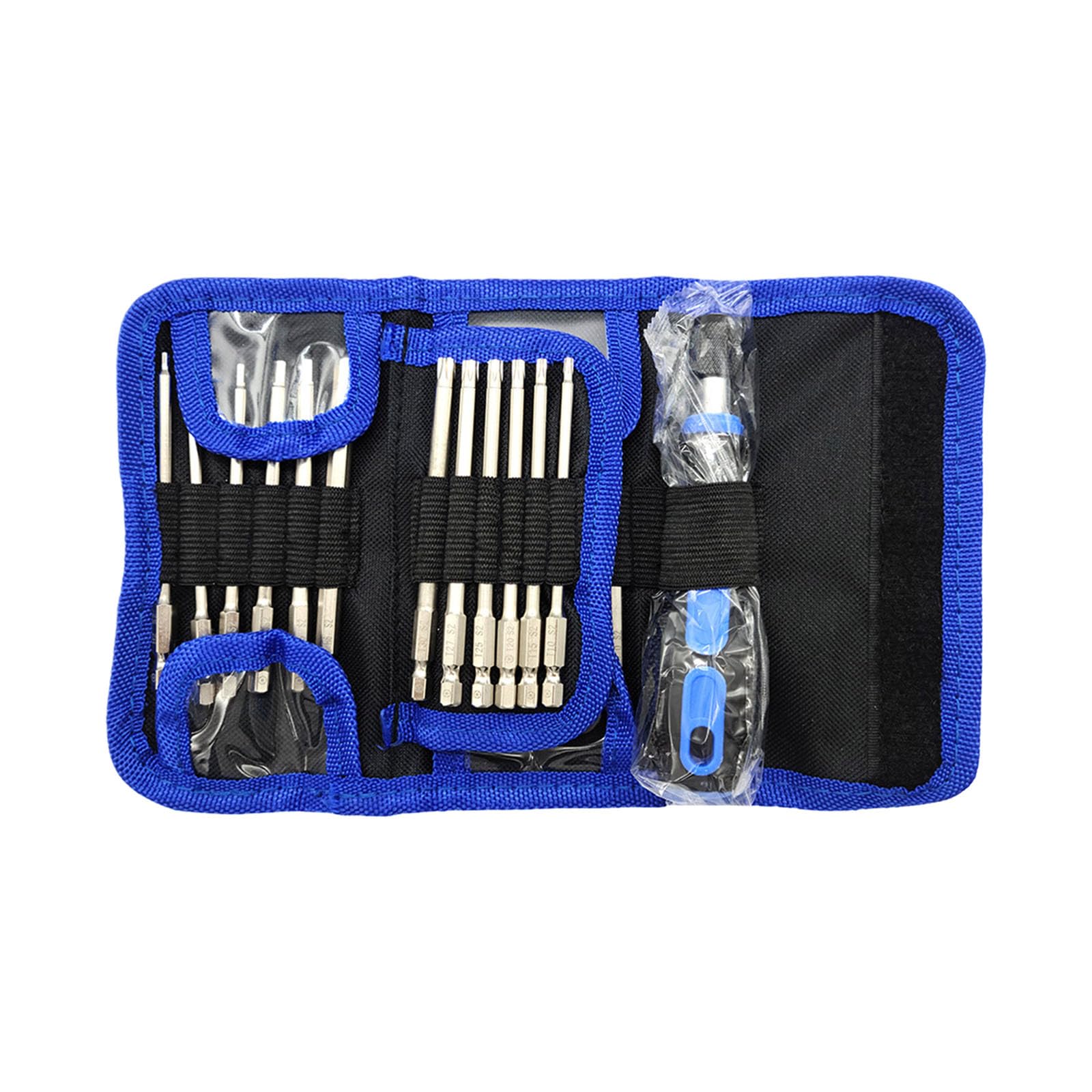 Buxuaaaa 24 Piece Set 24Pcs 100Mm Long Screwdriver Bit Set With Quick Releases Adapter For Electric Drills And Manual Tool Screwdriver Bit Set