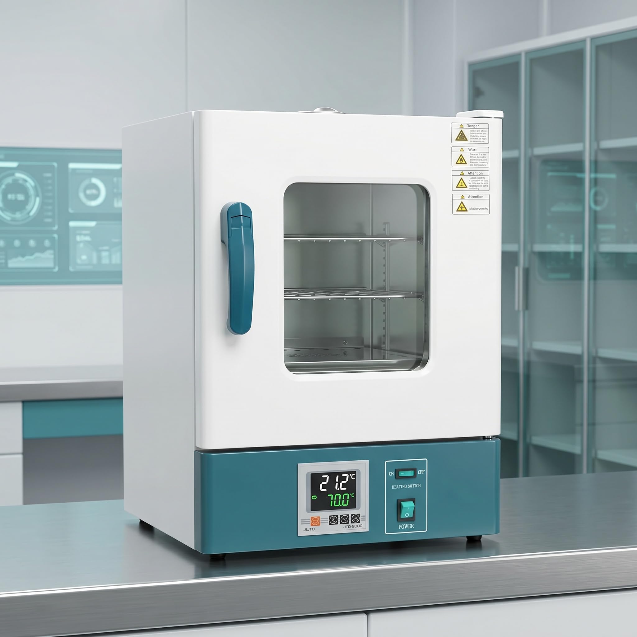 20-Liter-laborinkubator Mit Pid-regelung, Digitaler Temperaturanzeige Von 0–65 °c, Mikrobiologisches Forschungsgerät Für Wissenschaftliche Experimente, Zuverlässiges Und Präzises