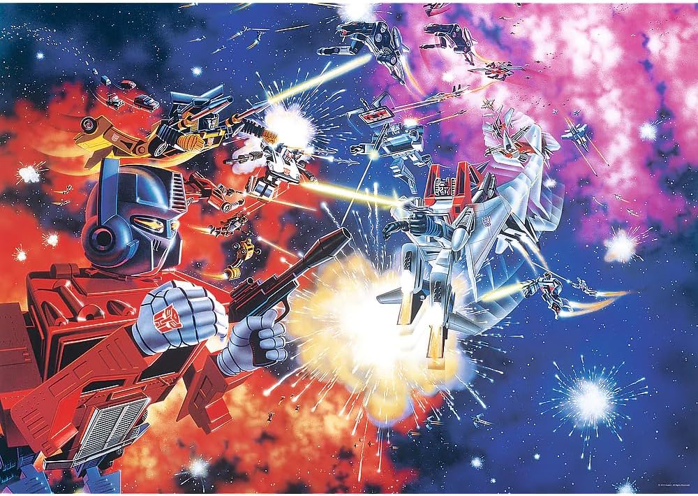 Trefl Transformers Prime 1000 Piece Jigsaw Puzzle, Autobots Transformers 27"x19" Thick Cardboard, BIO, ECO, Creative Fun for Adults and Children from 14 Years Old