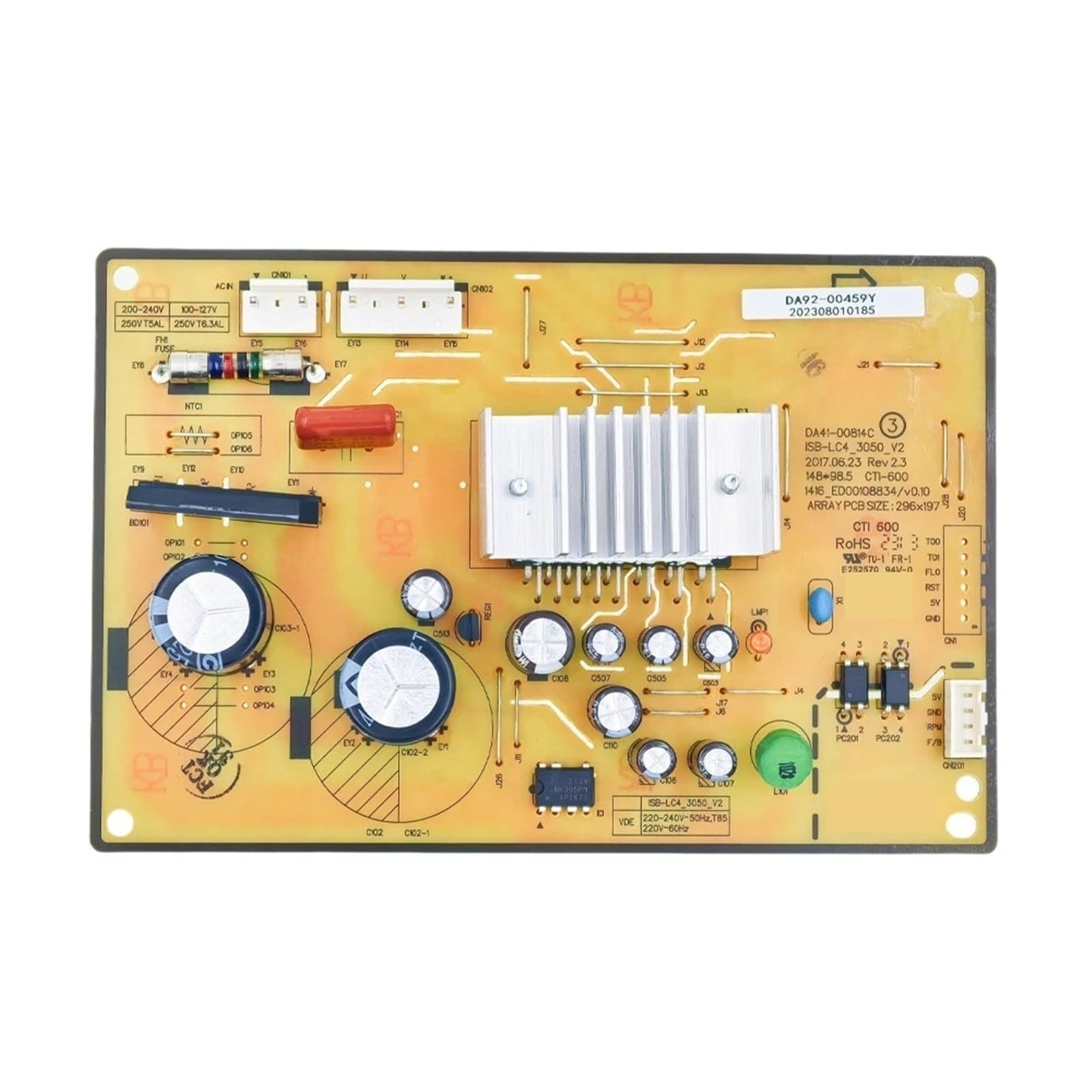 mXCDtRptJ Refrigerator Control Board DA92-00459Y Circuit PCB DA41-00814C Fridge Motherboard Freezer Parts