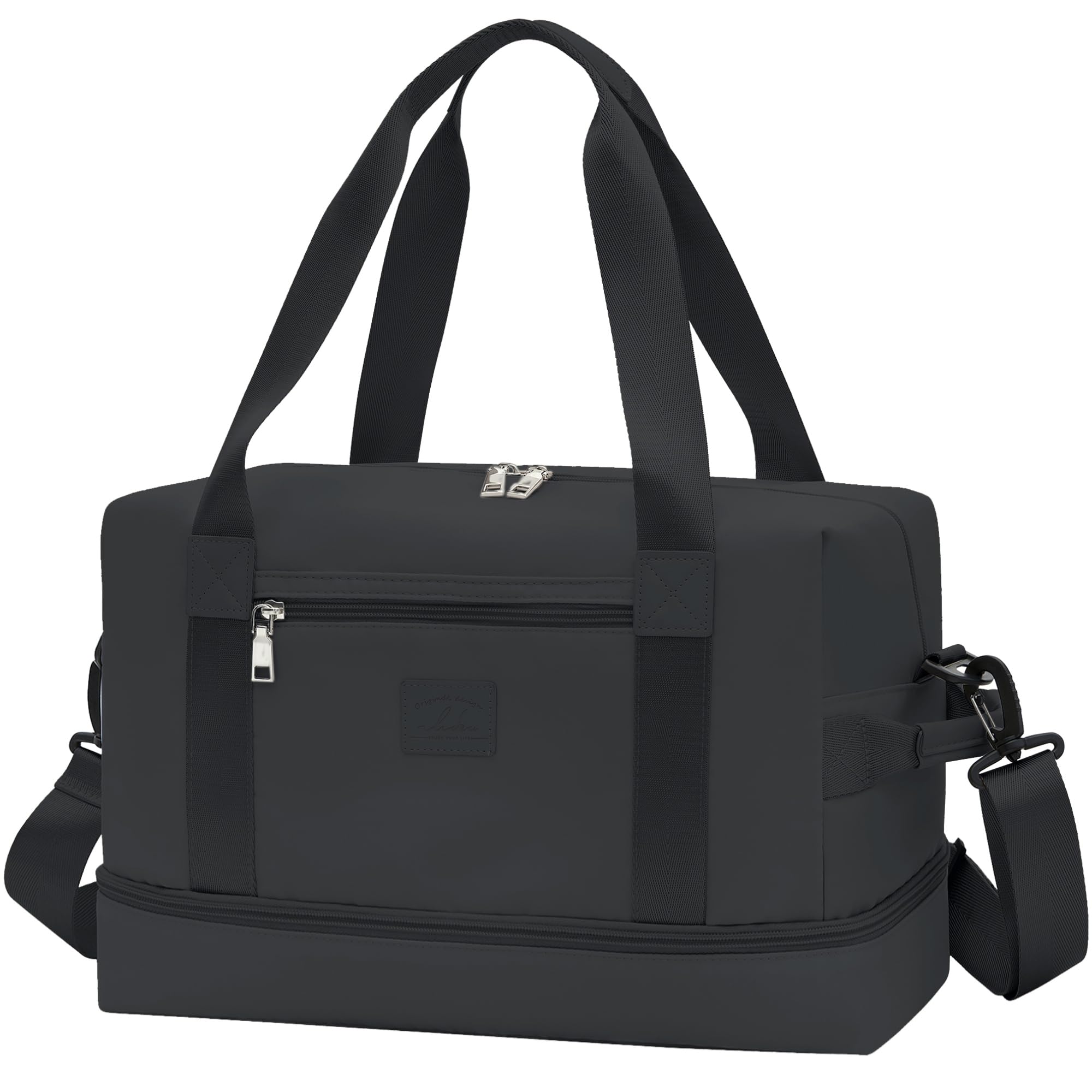 xlodeafor Ryanair Cabin Bags 40x20x25 Underseat Cabin Bag Waterproof Travel Hand Luggage Bag Carry on Bag Weekend Overnight Bag for Women and Men with Shoe Pouch