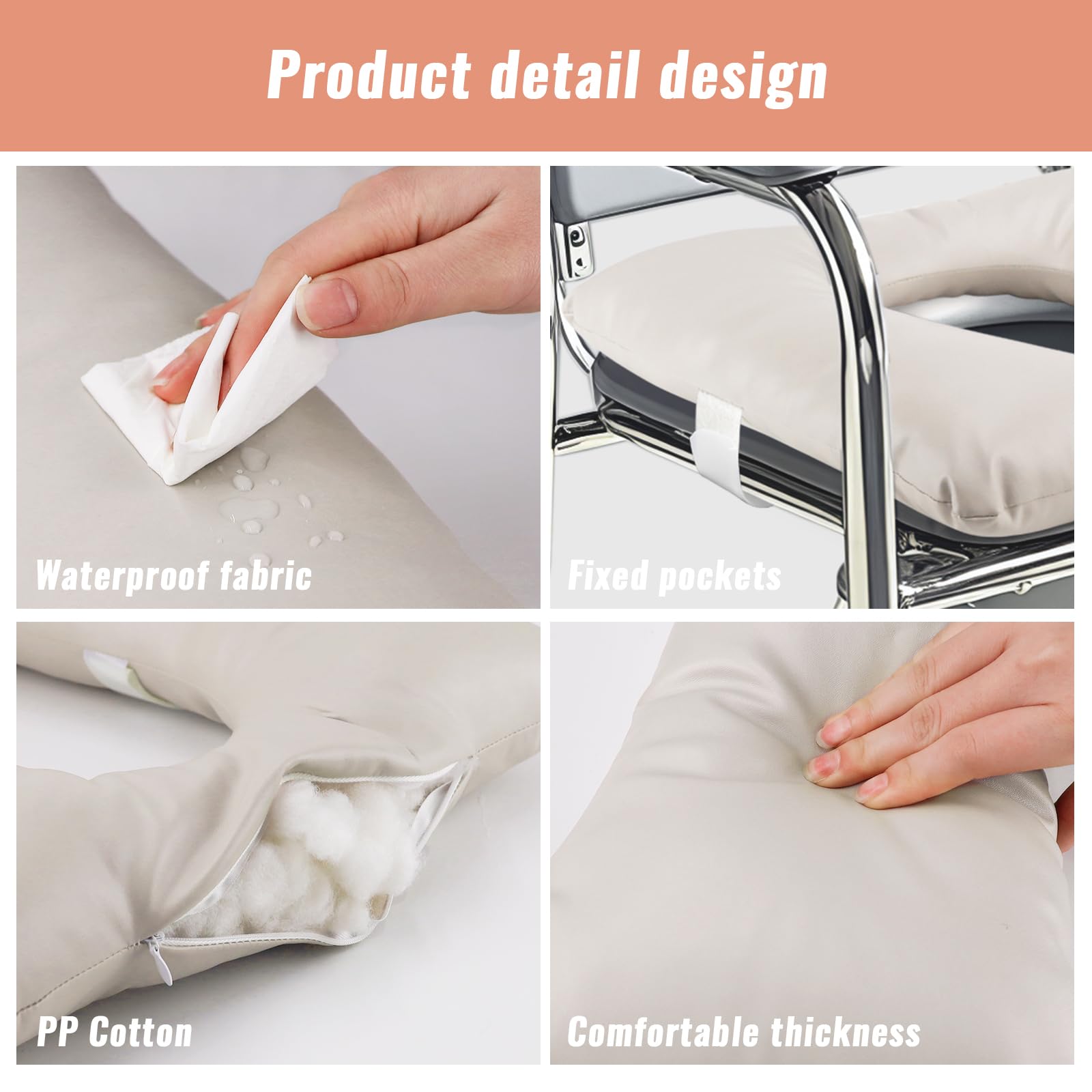 Bedside Commode Cushion - Senior Mobility Aid -3 Bedside Commode Cushion - Senior Mobility Aid -3