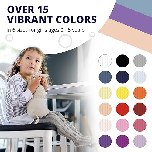 Miniatura 4 de LA ACTIVE Medias de invierno para bebé, acogedoras y cálidas, de punto trenzado, con agarre antideslizante, para bebés, recién nacidos