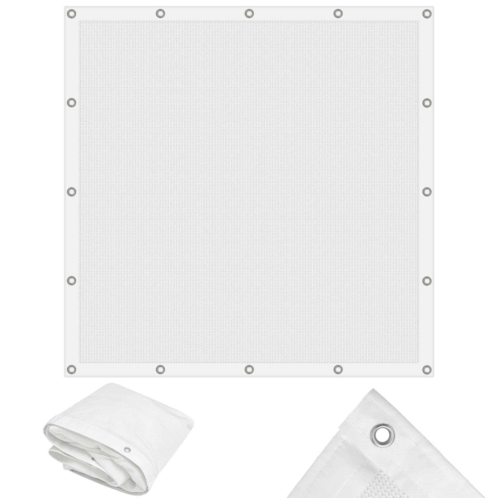 Photo 1 of Syhood Archery Backstop Net, 10 x 10 ft, White