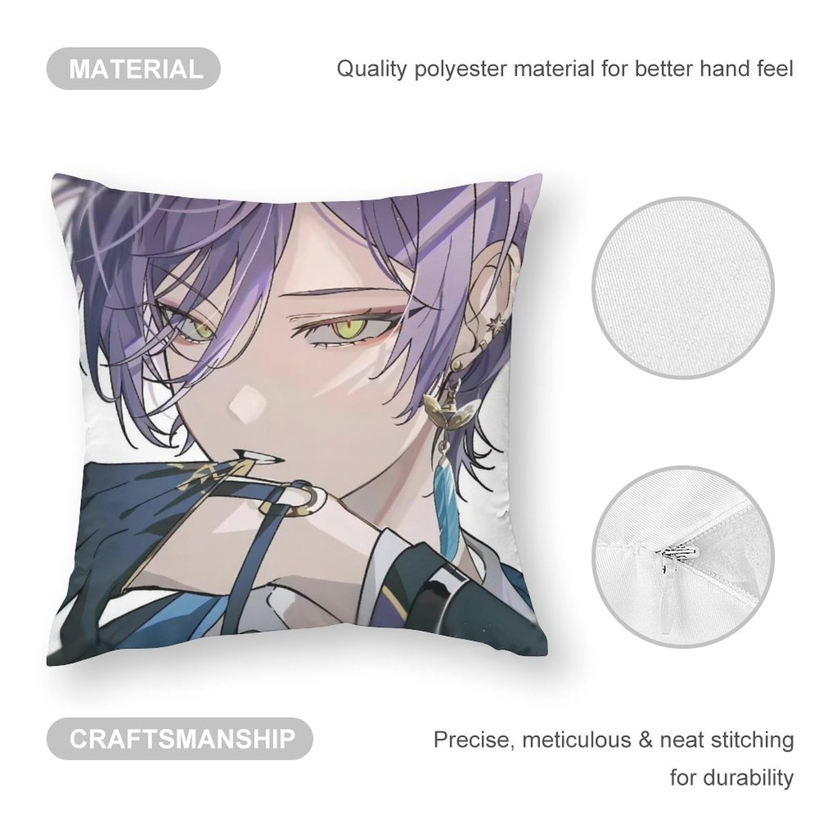 Amazon｜3SKM 榊ネス クッションカバー かわいい おしゃれ 枕カバー