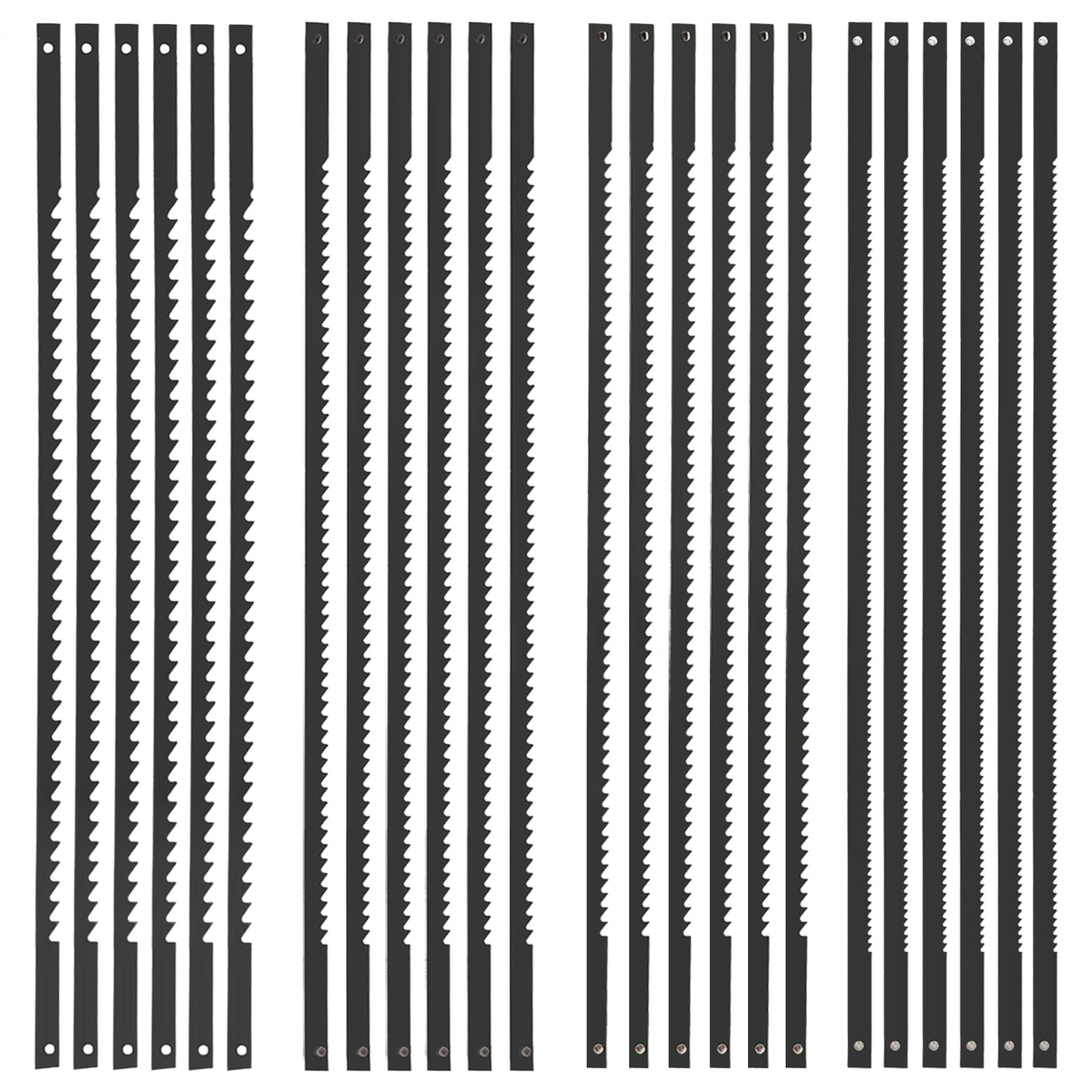 Scroll Saw Blades - 48 Pack Replacement Blades -9