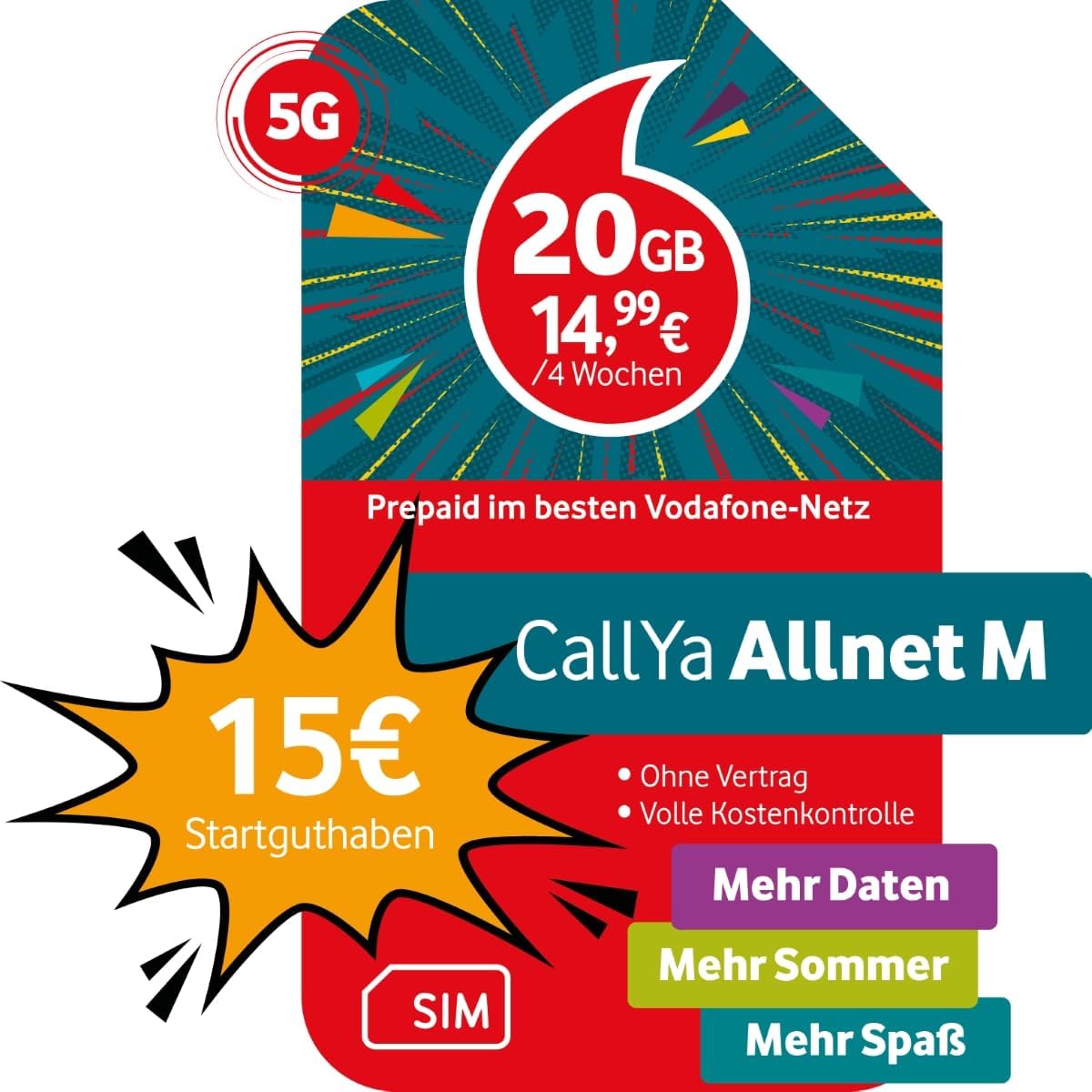 Congstar Prepaid Wie Ich Will 1 Generation congstar Prepaid wie ich Will SIM-Karte ohne Vertrag I Prepaid-Guthaben