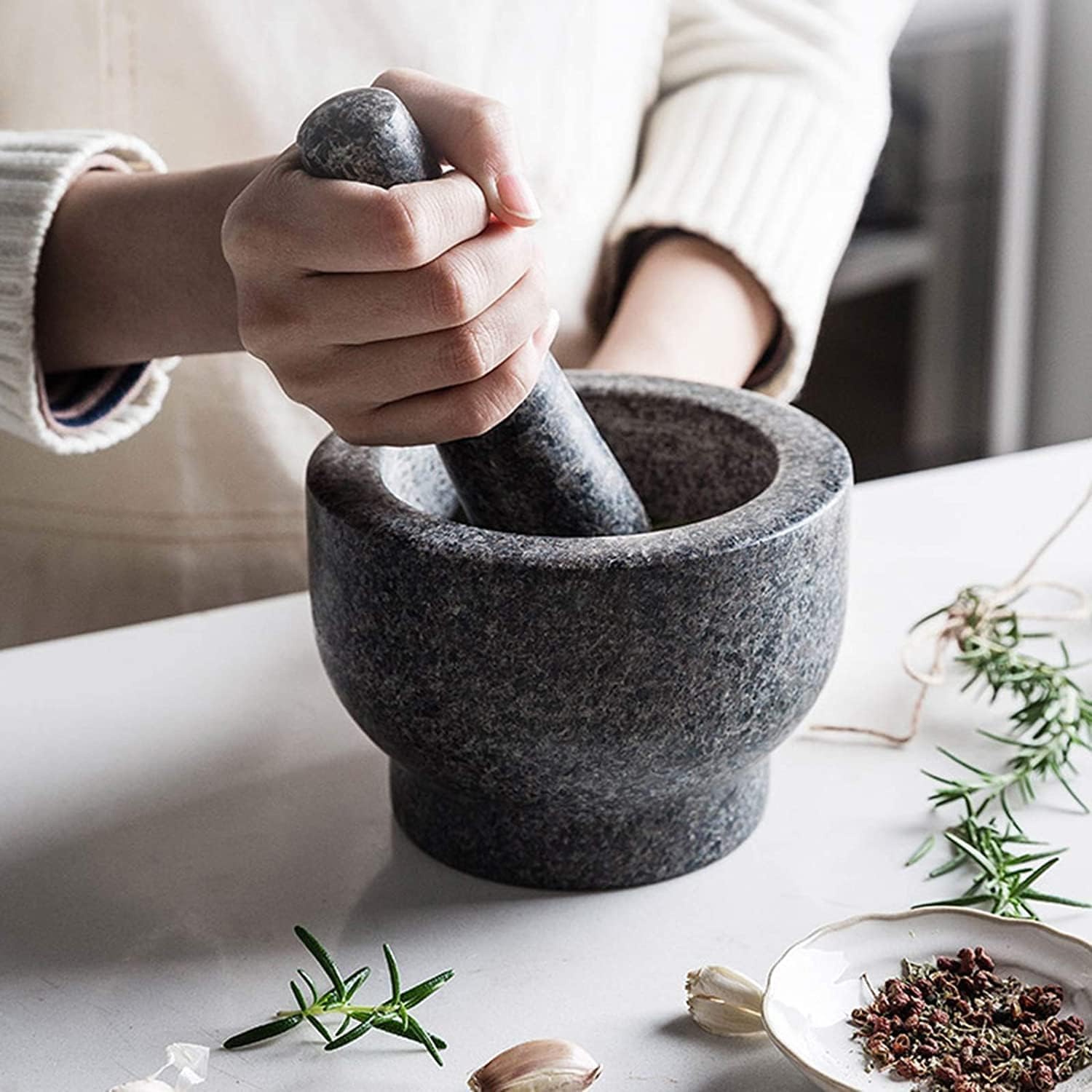 DeWin Mortier Pilon, Pilon Mortier Mortiers Et Pilons Cuisine Main