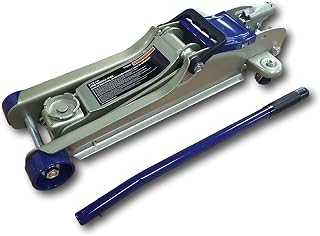 LiftMaster 2.5 Ton Low Profile Floor Jack Ver. 2 - 3.15" Min Height for Low Clearance Vehicles, Heavy Duty Steel