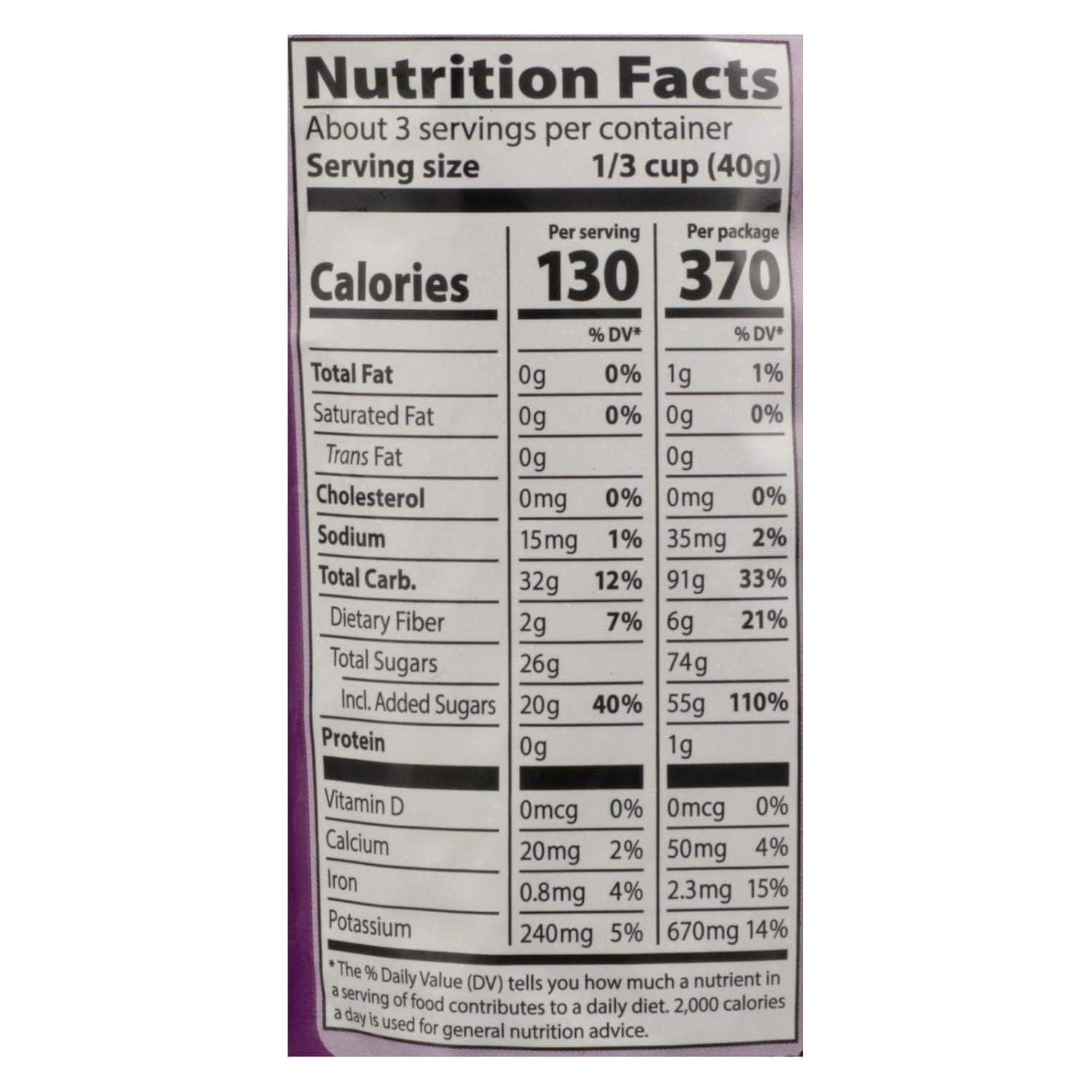Dried Cranberry 4 Ounces (Case of 15)