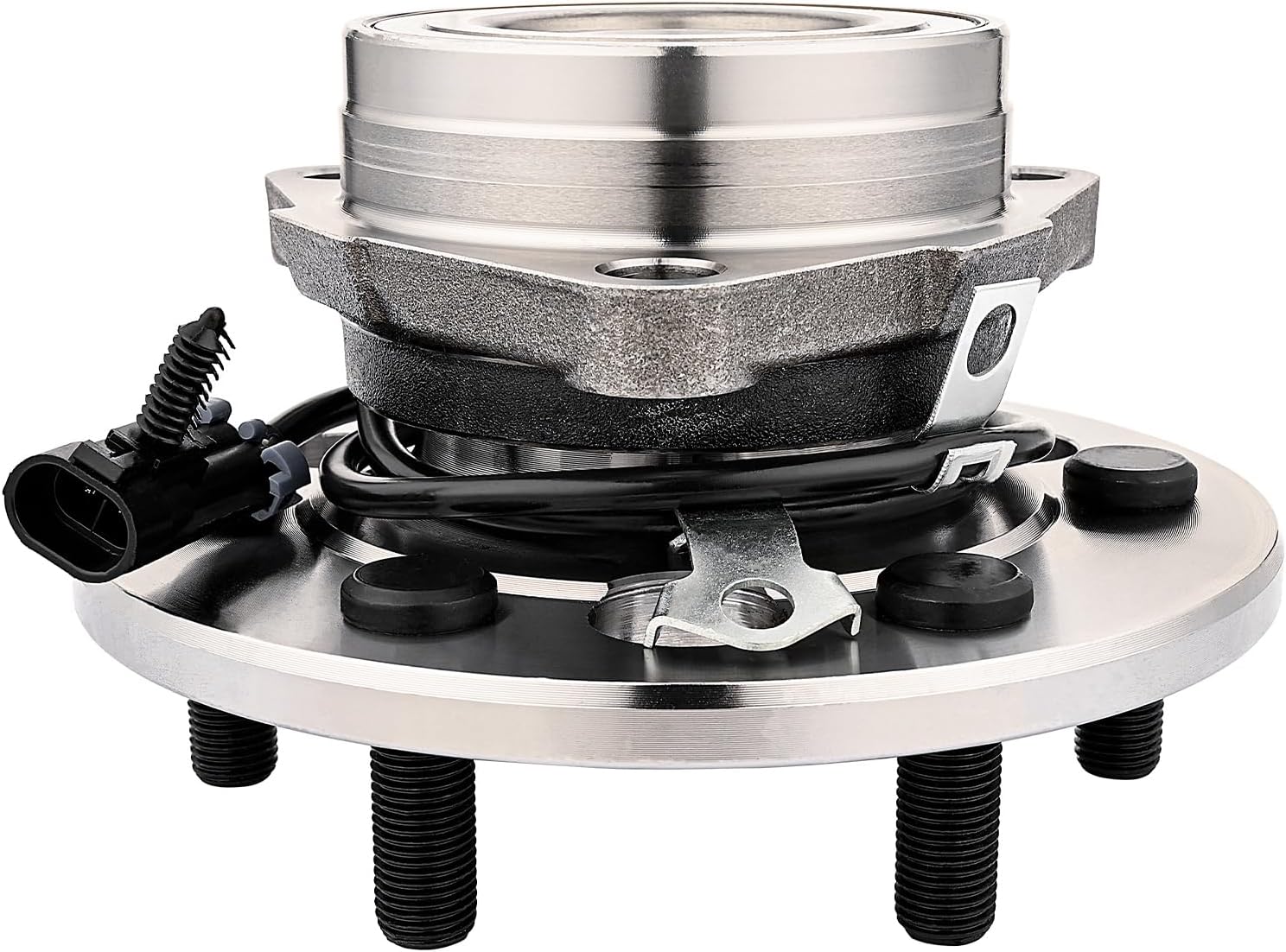 4WD 515024 Front Wheel Bearing Hub Assembly for 1995-2000 Chevy Tahoe, for GMC Yukon, for 1995-1999 K1500 (Suburban), for 1995 K2500 (Suburban), for 1999-2000 Cadillac Escalade, 6-Lug w/ABS