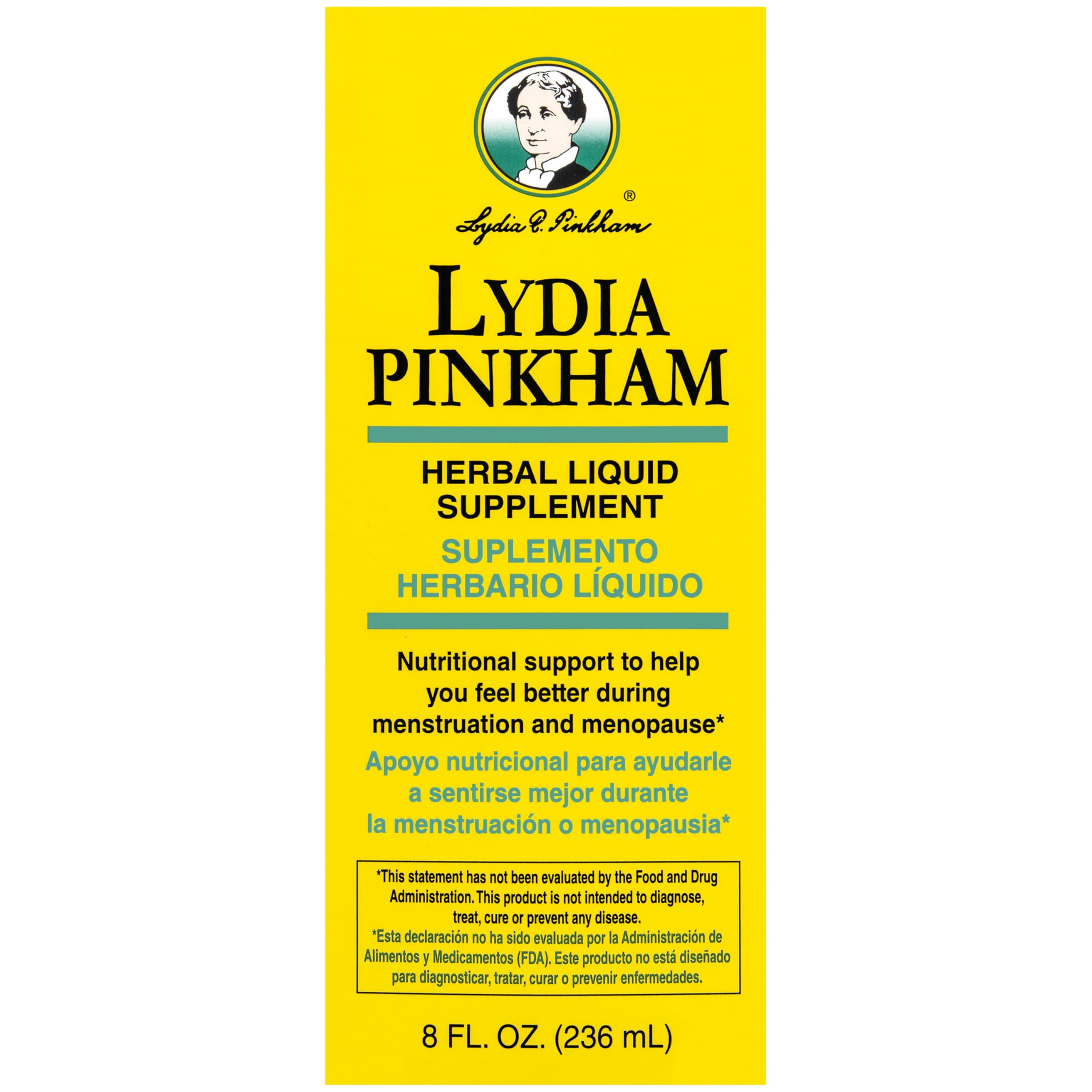 Lydia Pinkham Liquid Supplement for Menstruation & Menopause Support, 8oz — Amazon image 2