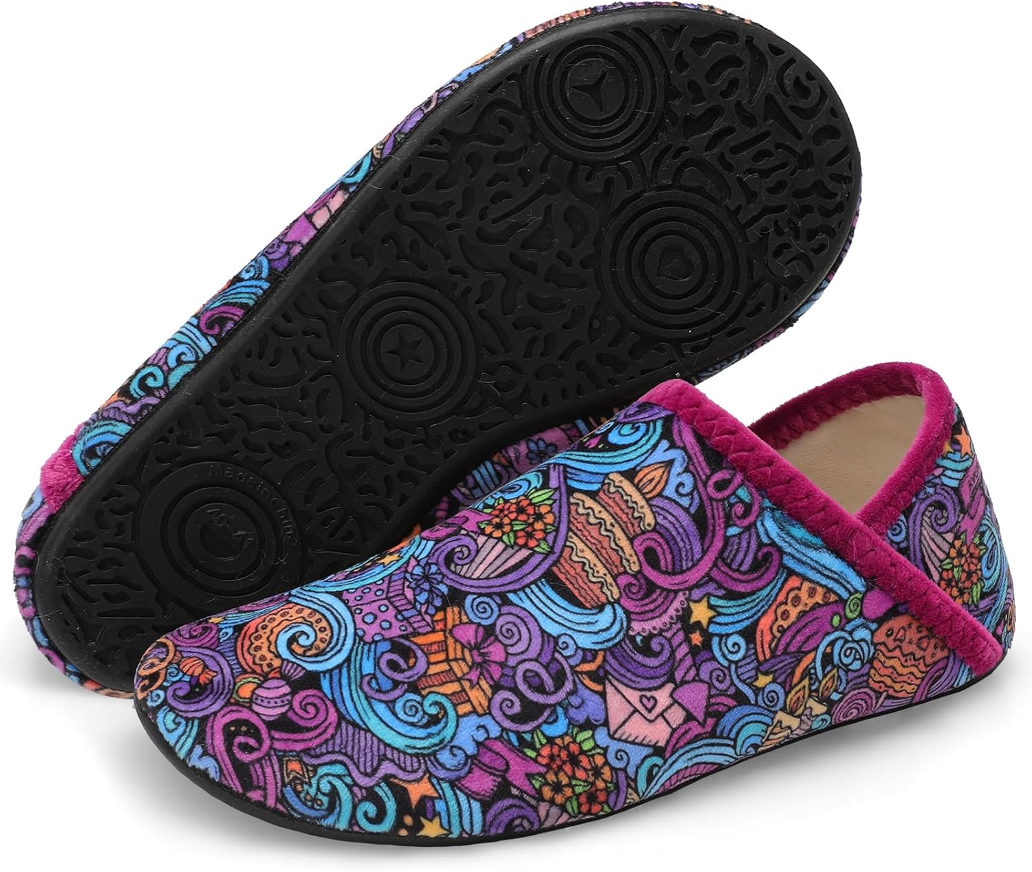 Scurtain Unisex Adults Rubber Sole Slippers - Image 3