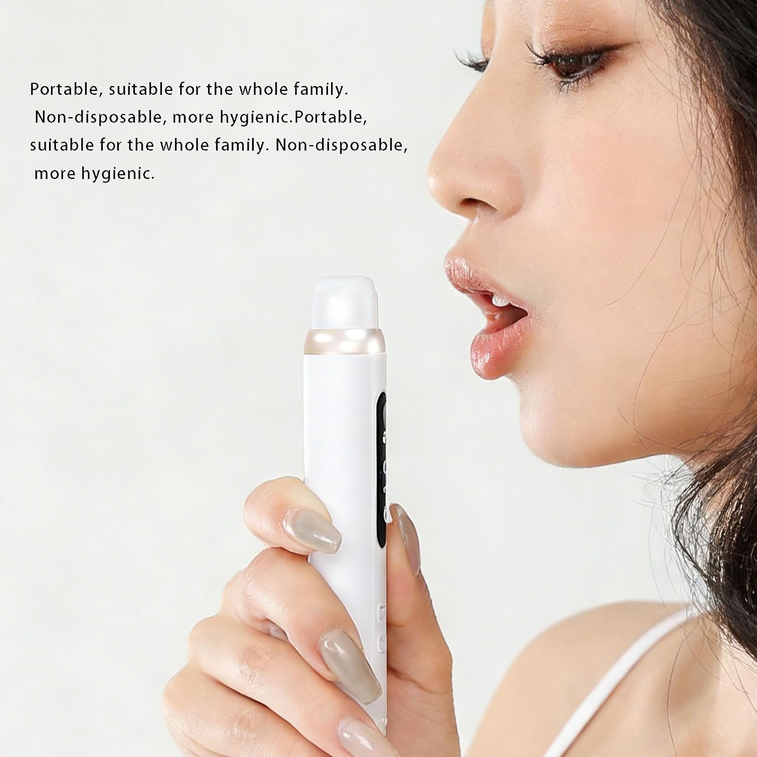 Advanced Breath Detector Utilizing Precisions Gas Sensors For Accurate Odor Analysis With Realtime Feedback