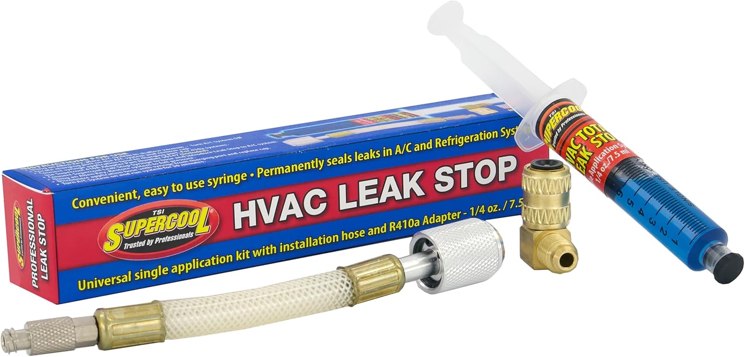 TSI Supercool Total Leak Stop - 1/4 oz for HVAC - MOQ 24 in a White Box