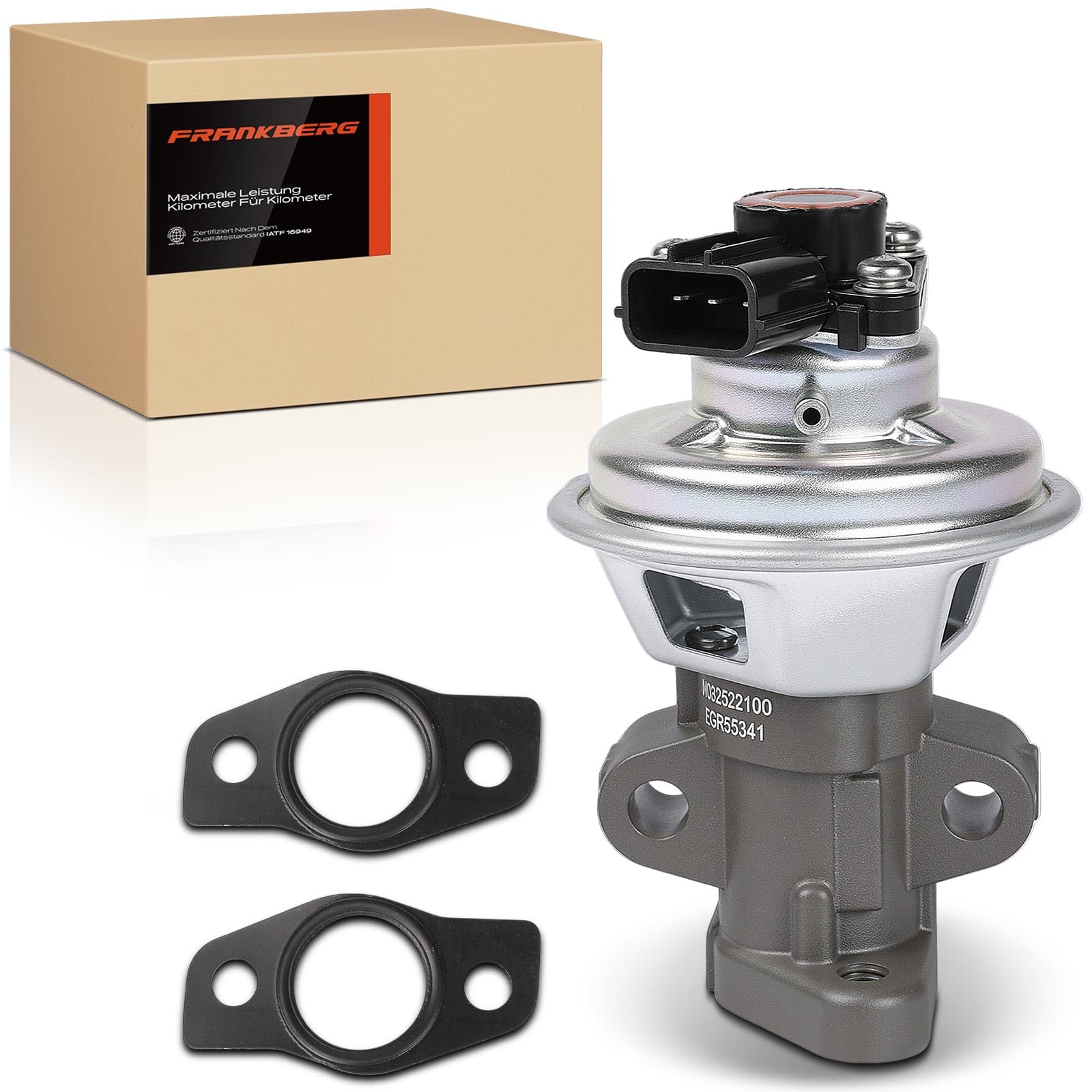 Frankberg Válvula EGR Válvula de recirculación de gases de escape Diesel Compatible con Ranger ET BT-50 Pick-up CD UN BT-50 Plataforma/Chasis CD UN Replace# 1449125,6M349D475AA