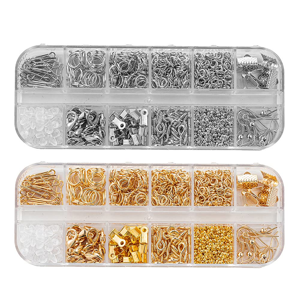 アクセサリー　大量　まとめ　手作りキット②⭐︎ 900点！充実のセット】ジュエリー制作スターターキット DIY ネックレス