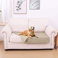 Vista 110 de hyha - Manta impermeable para cama de perro, mantas suaves para mascotas, funda impermeable para sofá para perros, fundas reversibles lavables