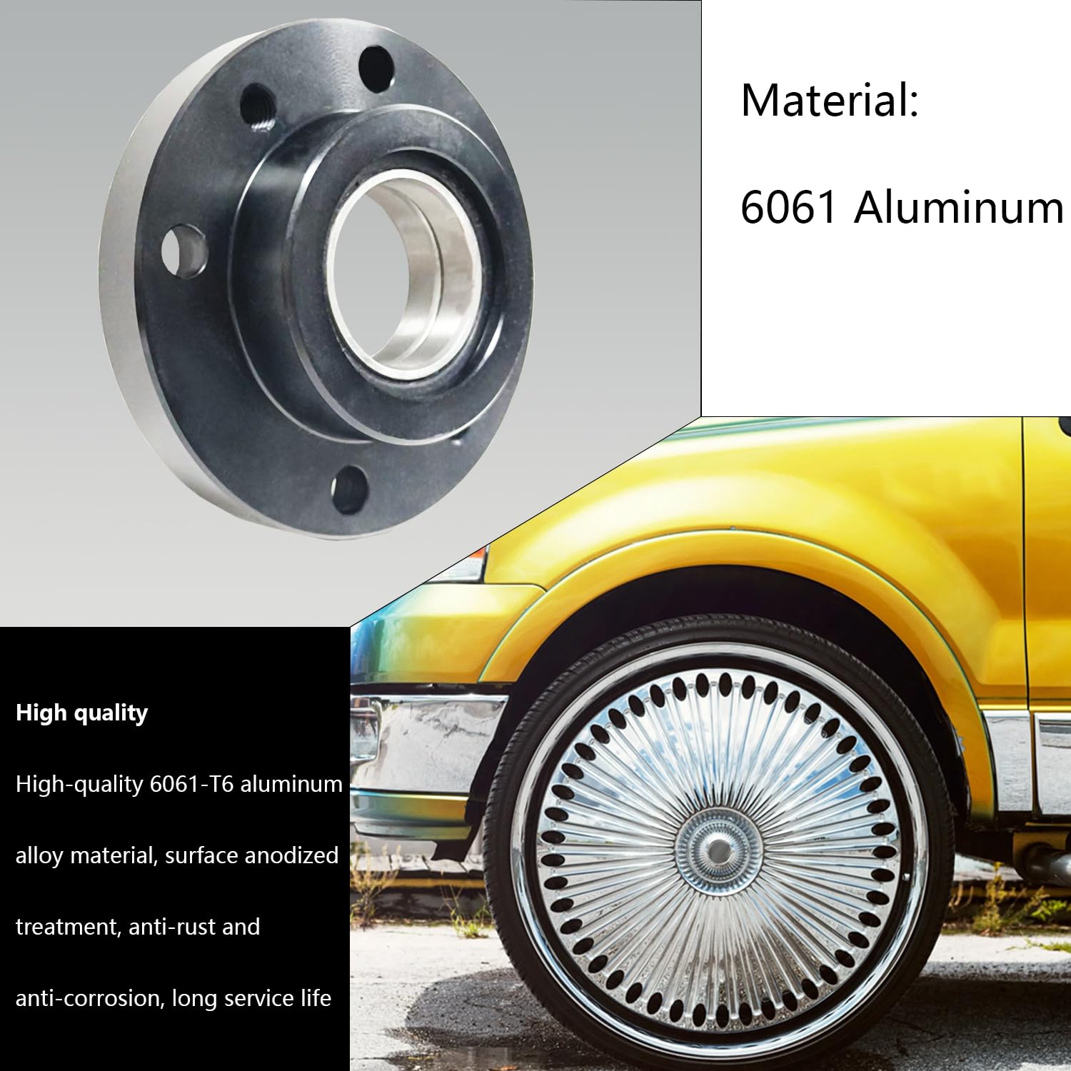 Bearing Wheels Spinner Beaing Carriage Compatible with Dub or Davin Spinners Floaters Old Generation Only Wheel Bearing Carriage