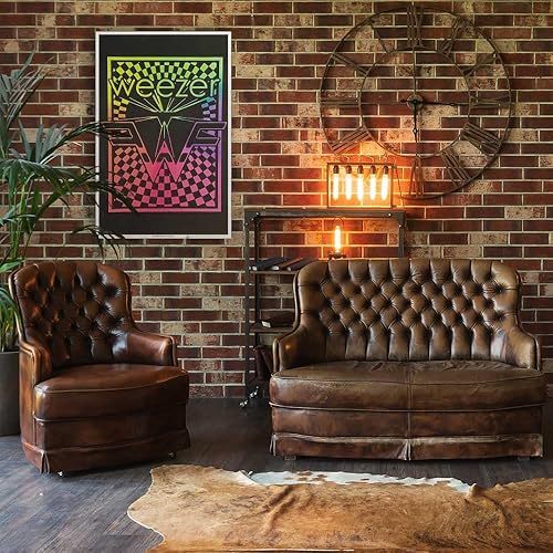 Miniatura 7 de Weezer Logo  Flocado  Póster de luz negra  23 x 35 pulgadas
