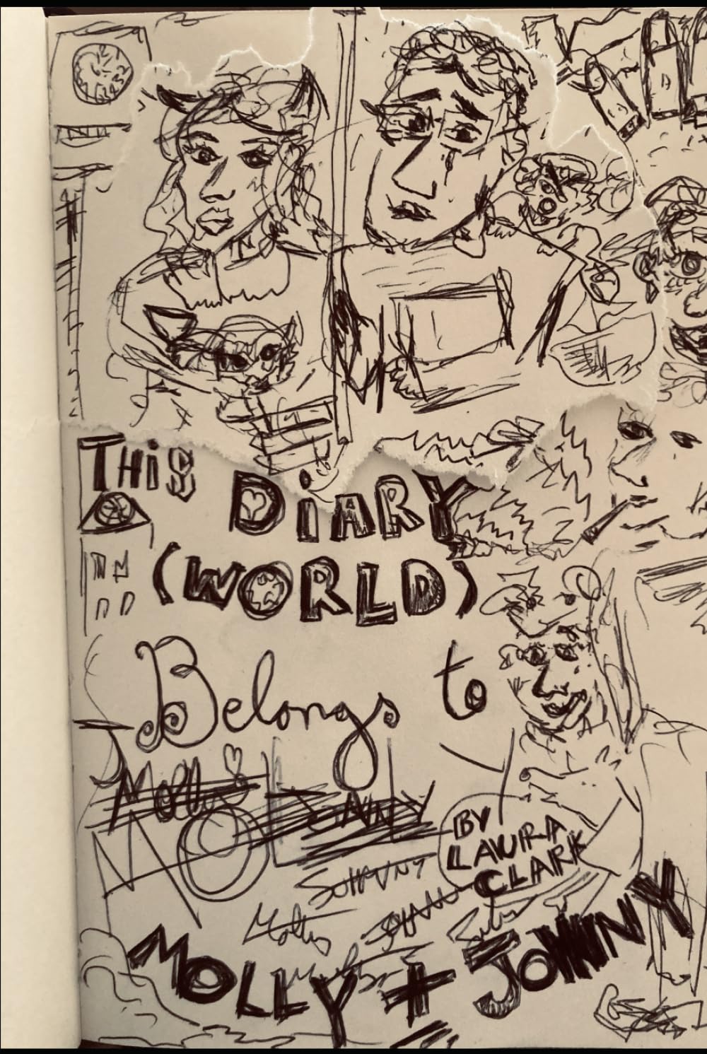 This Diary (World) Belongs to Molly and Johnny
