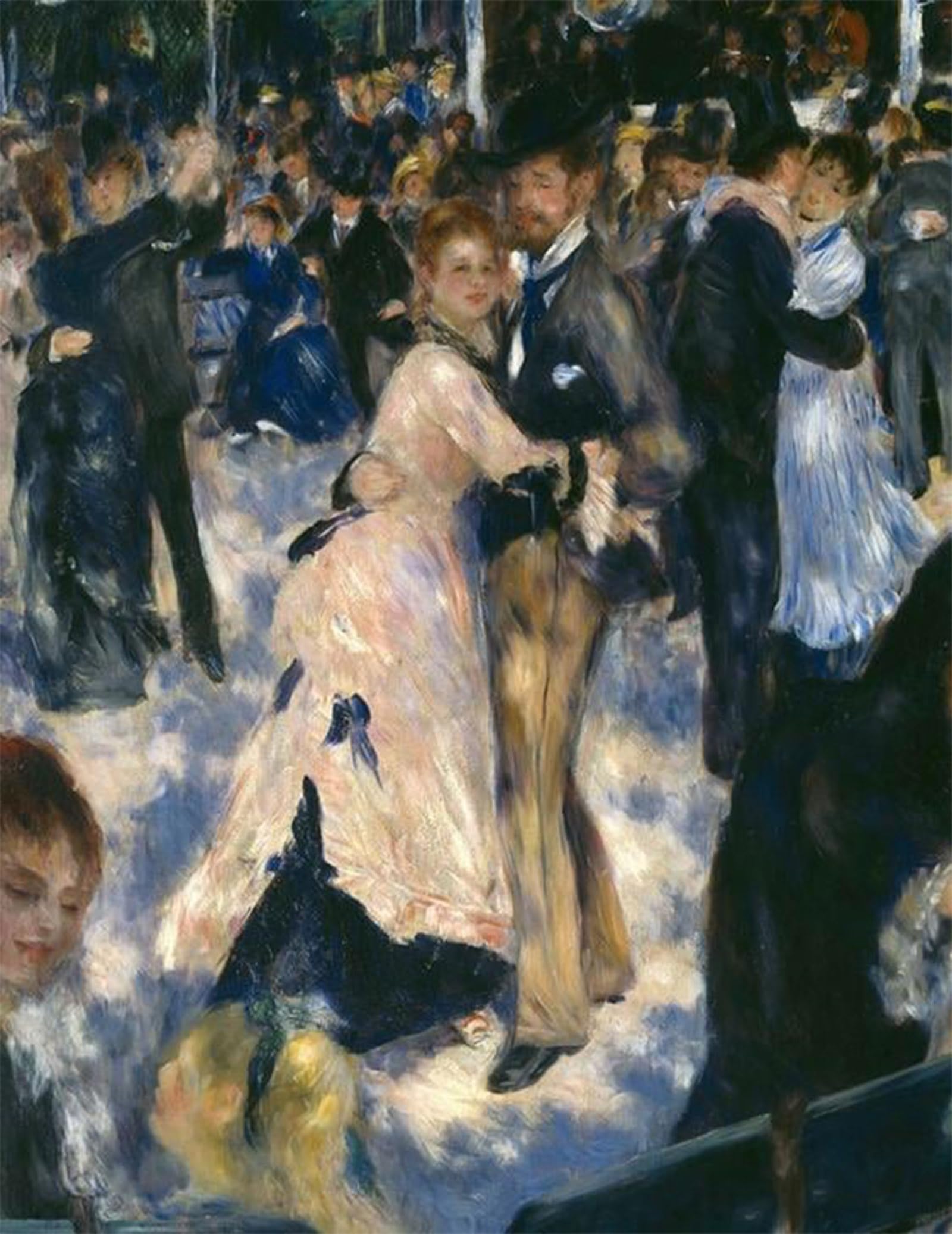 Affiche Renoir Moulin Galette pour Décorations de la Maison