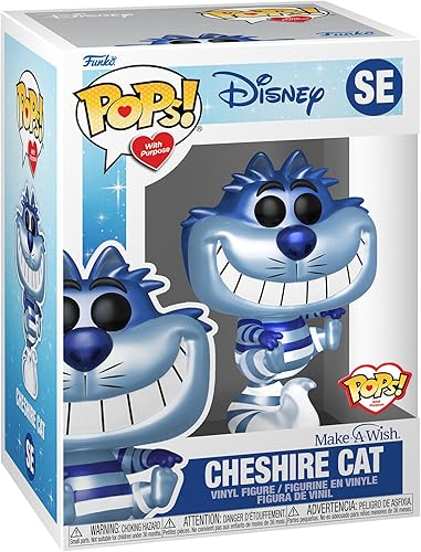 Funko Pop! Disney: Make A Wish - Gato de Cheshire (metálico)