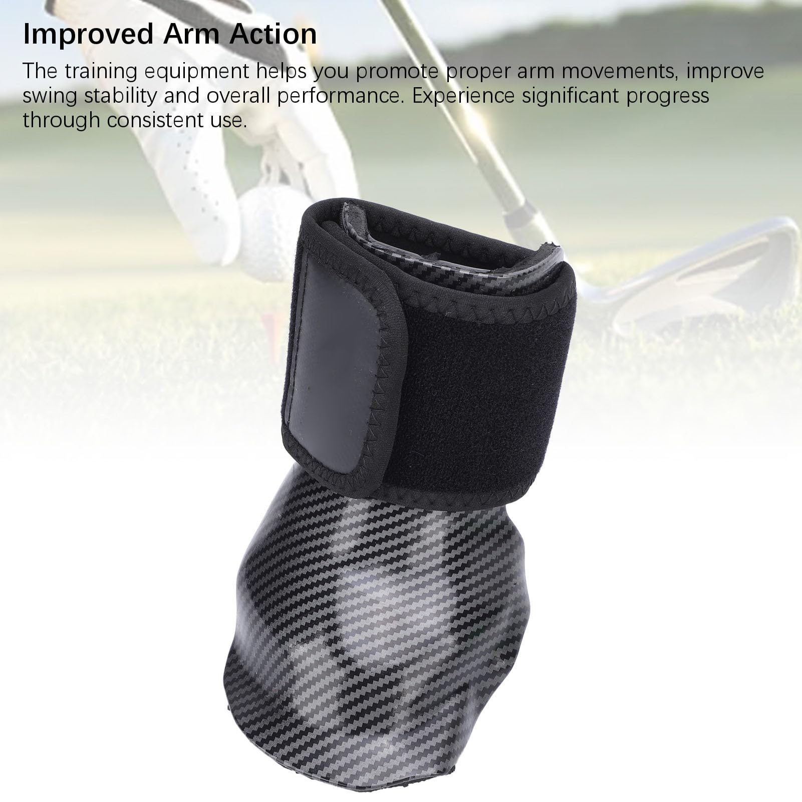 CHICIRIS Entrenador de golf Correa de muñeca ajustable, mayor eficiencia, mejora de la técnica de swing, soporte en todos los niveles, duradero y cómodo, con, para todos los niveles