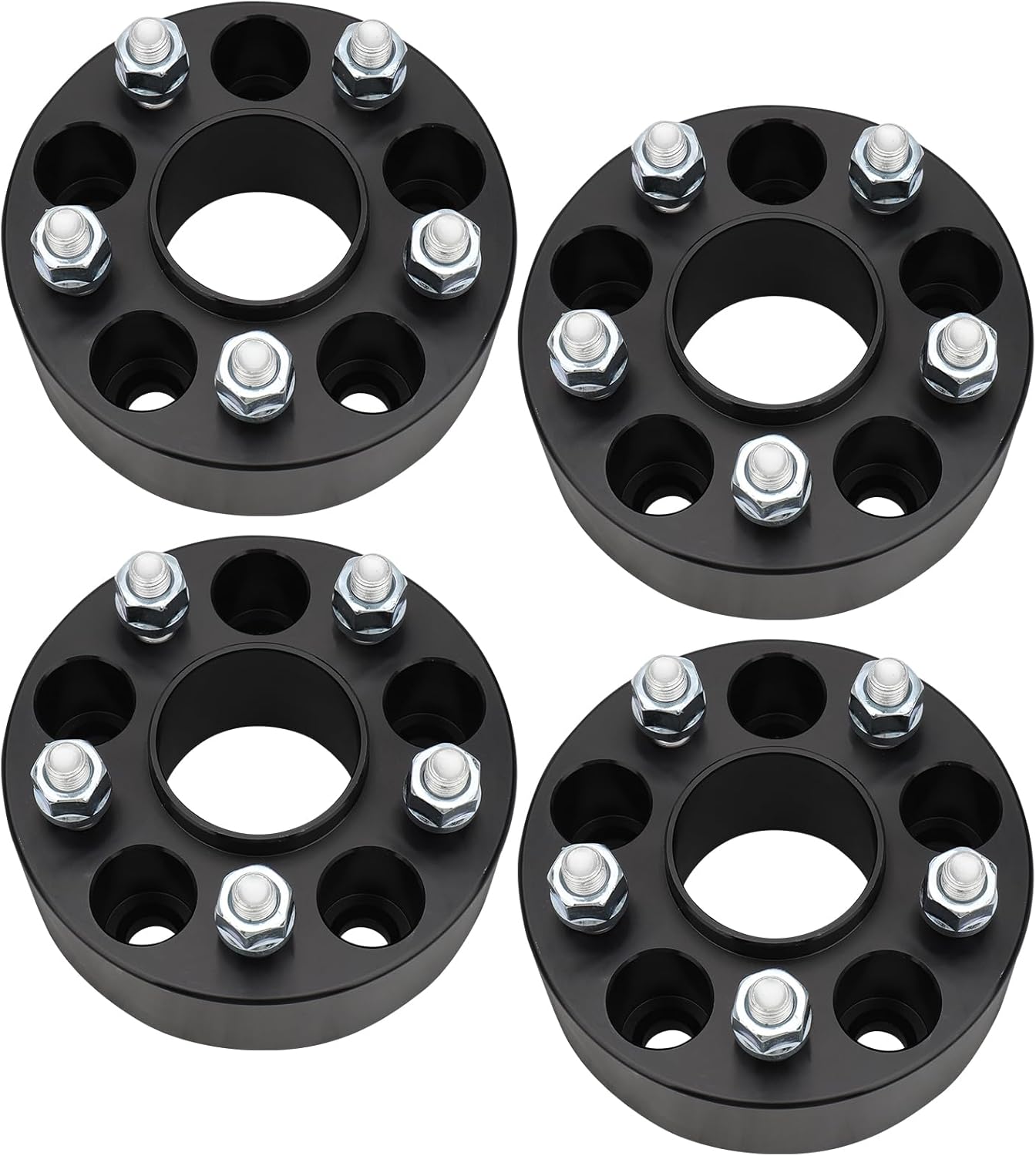 5x4.25 Hubcentric Wheel Adapter 2" Thick M12x 1.5 Studs 63.4mm Bore 5x108mm Wheel Spacers for Ford for Lincoln for Mercury for Jaguar 2PCS