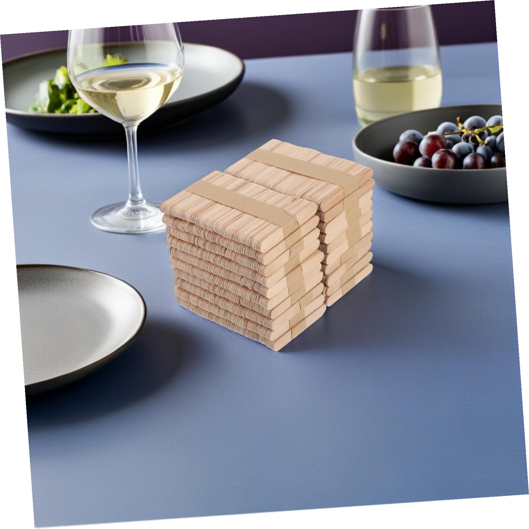 PRETYZOOM 1000piezas Palitos de Madera para Manualidades de Multiusos para Helados y Cera para Manualidades Palitos de Helado Pequeños para Mezclar y Etiquetas de Plantas