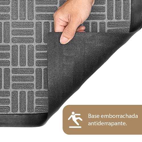 1 Tapete Porta Capacho Naska Antiderrapante Grande Cz 60x90