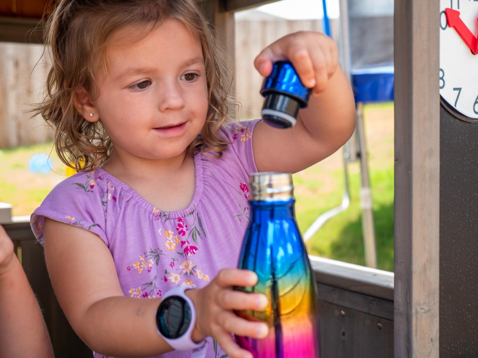 CHILLOUT LIFE Edelstahl-Wasserflasche für Kinder, Schule, 340 ml, doppelwandig, isoliert, Cola-Flaschenform für kalte und warme Getränke, BPA-freie Metall-Sportflasche für Jungen, Mädchen und Frauen
