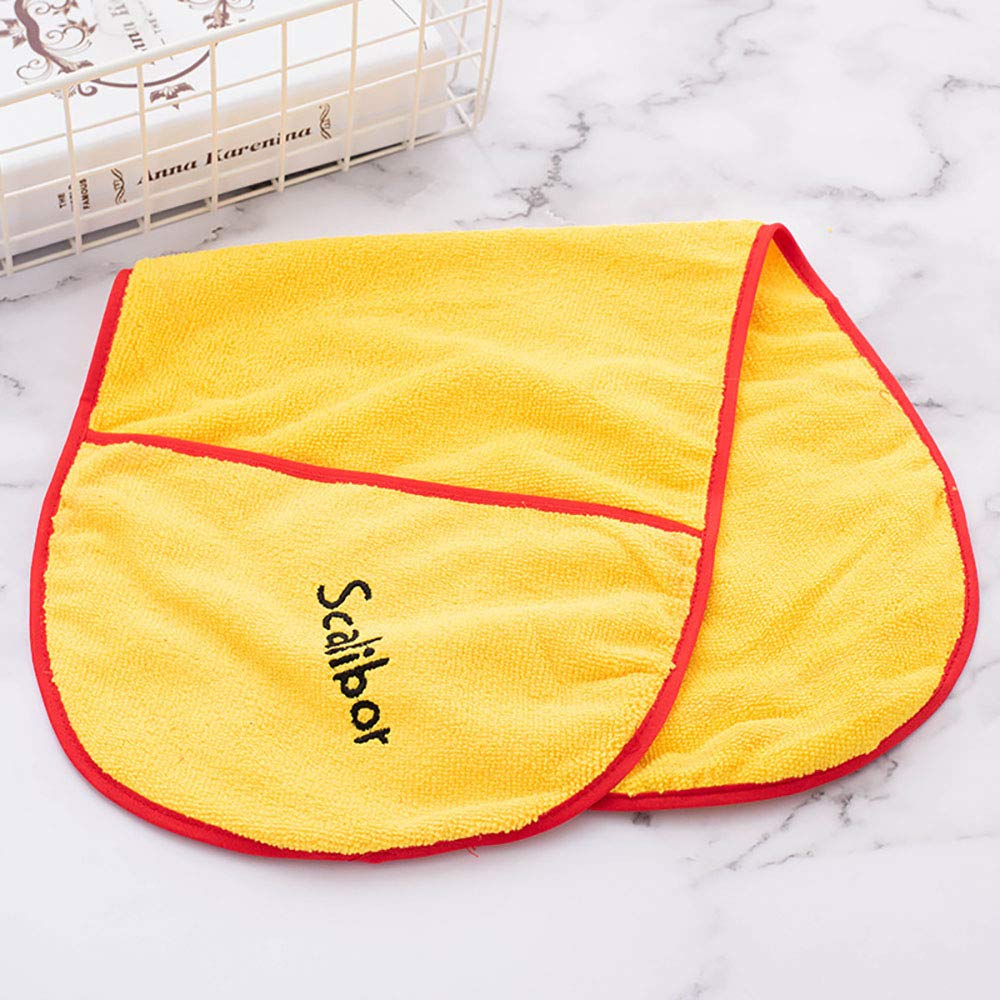 Rapide Séchage Serviette de Bain, Serviette pour Chien Peignoir pour Animaux Chien Chat Serviette Chien Robe de Chambre
