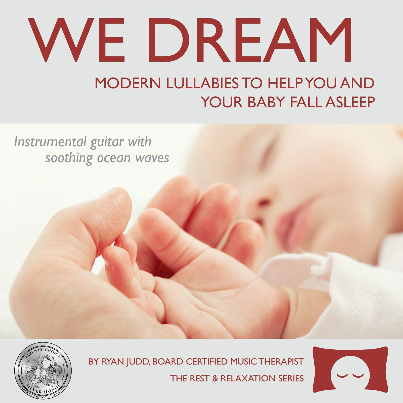Lullaby Sleep Album, We Dream: Vol. 1 – Supports You and Your Baby Falling Asleep – Soothing Guitar Music with White Noise