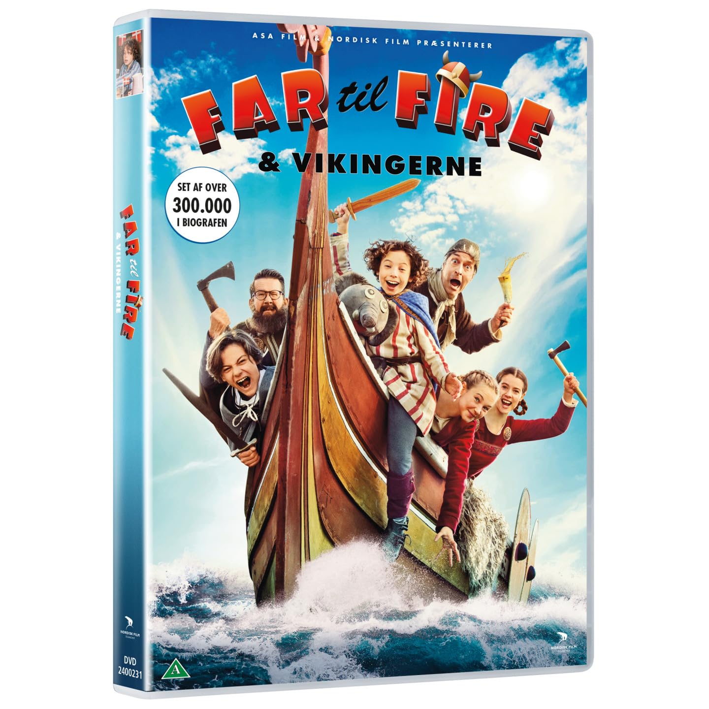 Father of Four & The Vikings ( Far til fire & vikingerne ) [ NON-USA FORMAT, PAL, Reg.2 Import - Denmark ]