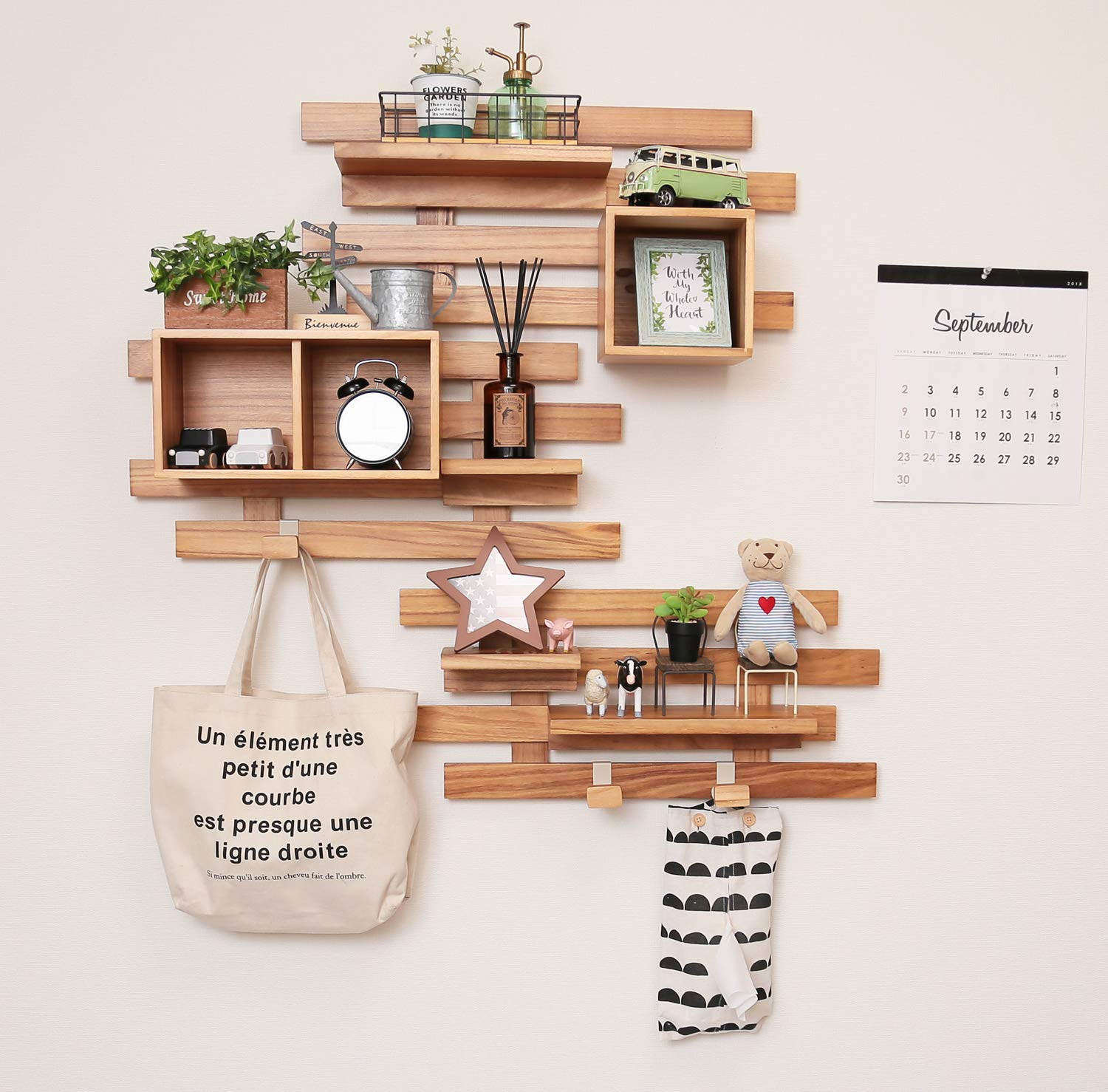 USA キルトラック 153cm 壁掛けタイプ 木製 【公式通販】