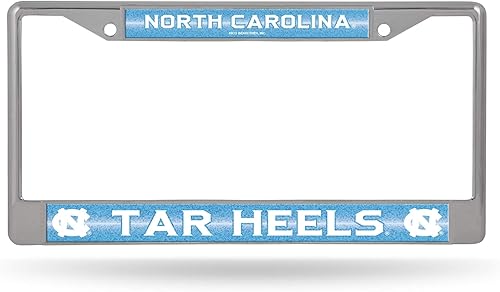 Miniatura 230 de Rico Industries NCAA 12 x 6 pulgadas, accesorio de automóvil cromado plateado brillante para automóvil/camión/SUV