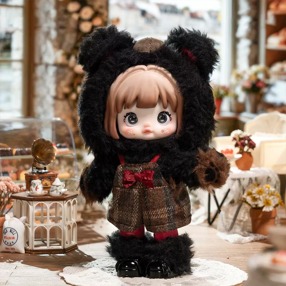Serie Forest Country - Peluche con viso in vinile, confezione a (Whole Set) | sorpresa, action figure da collezione, ornamento, regalo