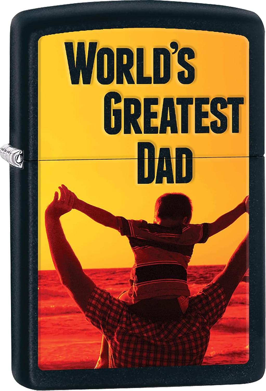Zippo Lighter - World`s Greatest Dad