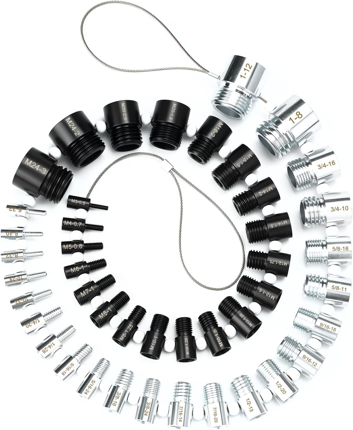 Thread Checker Nut and Bolt Thread Checker 45 Male Female Thread Gauges Thread Gauge Bolt Thread Identifier Bolt Size Finder Thread Checker Standard and Metric Bolt and Nut Identifier Gauge