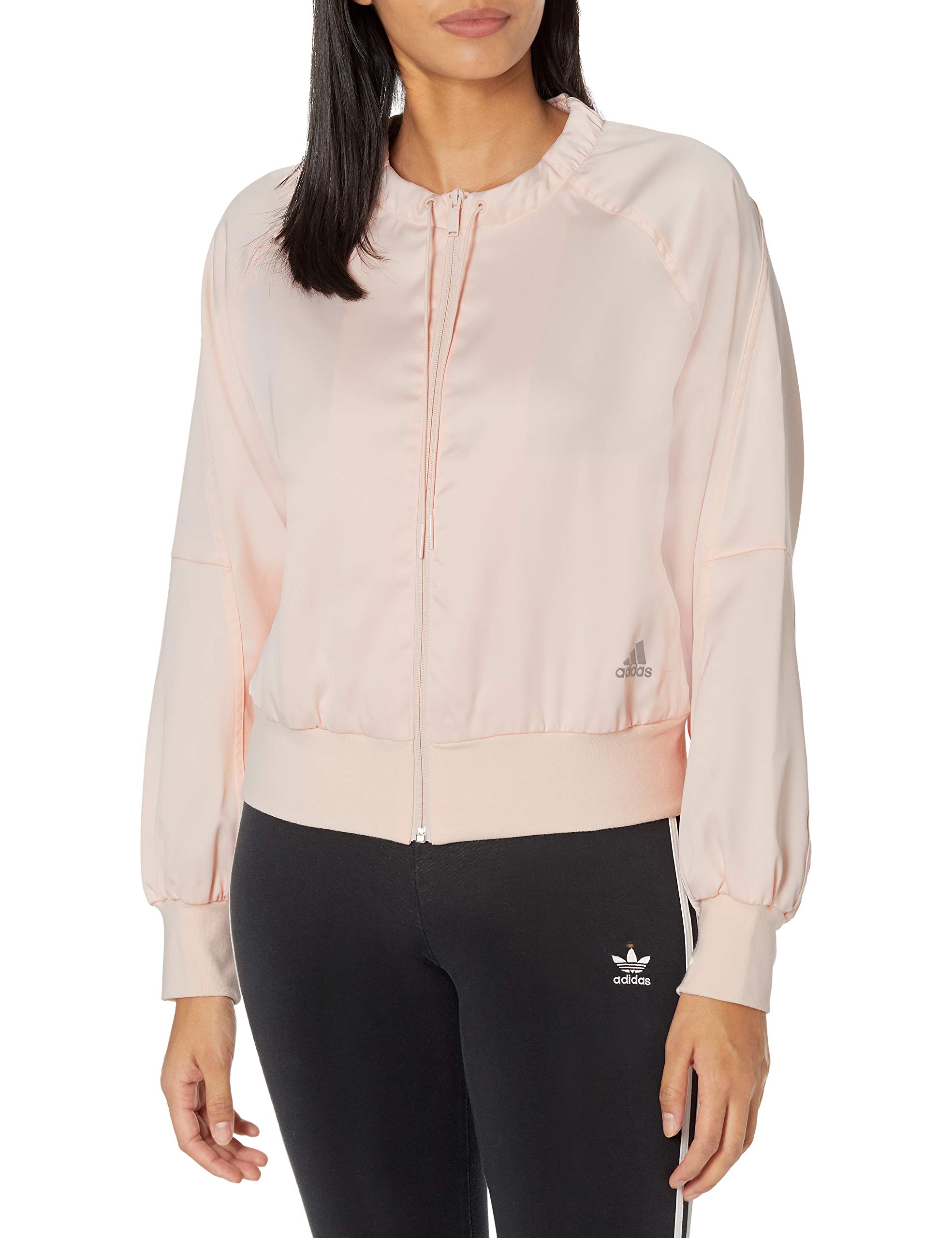 adidas bomber jacket pink