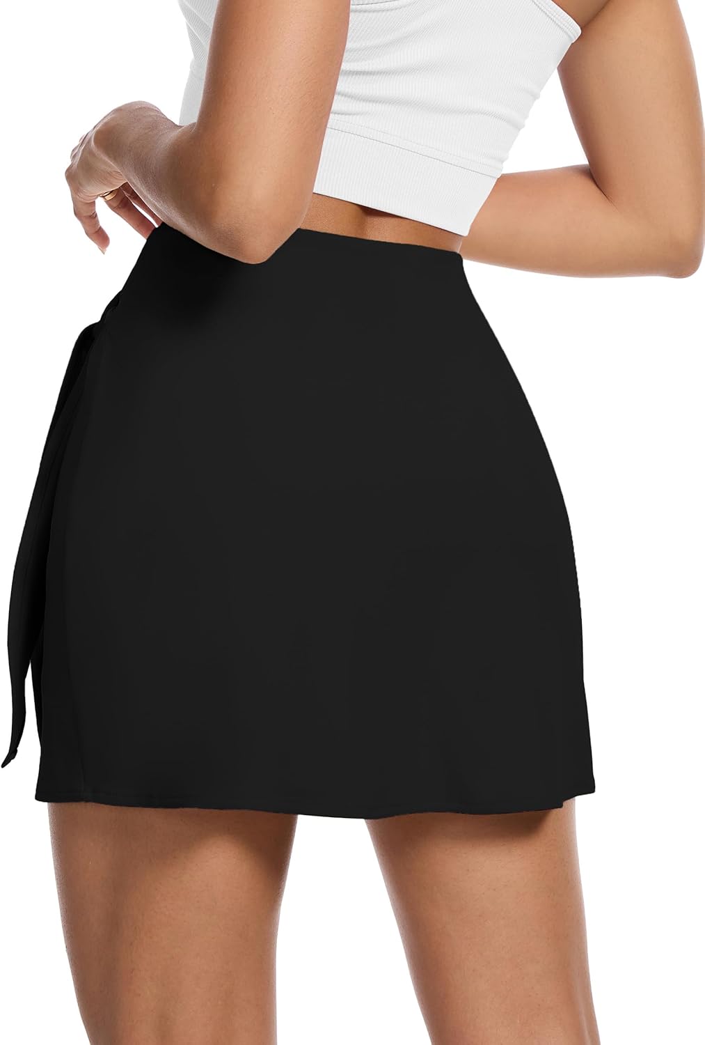 M MOTEEPI Skorts for Women Dressy Casual 2026 Tennis Golf Wrap Skirts with Shorts Pockets Tummy Control Atheltic Pickleball - Image 2