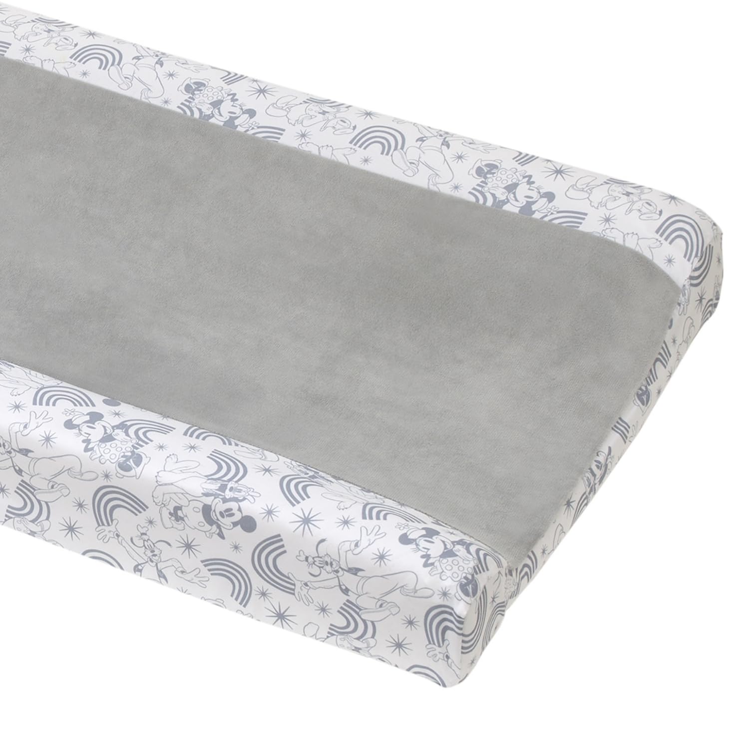 Housse de matelas à langer Disney Mickey housse bébé Pluto et Goofy gris - 6