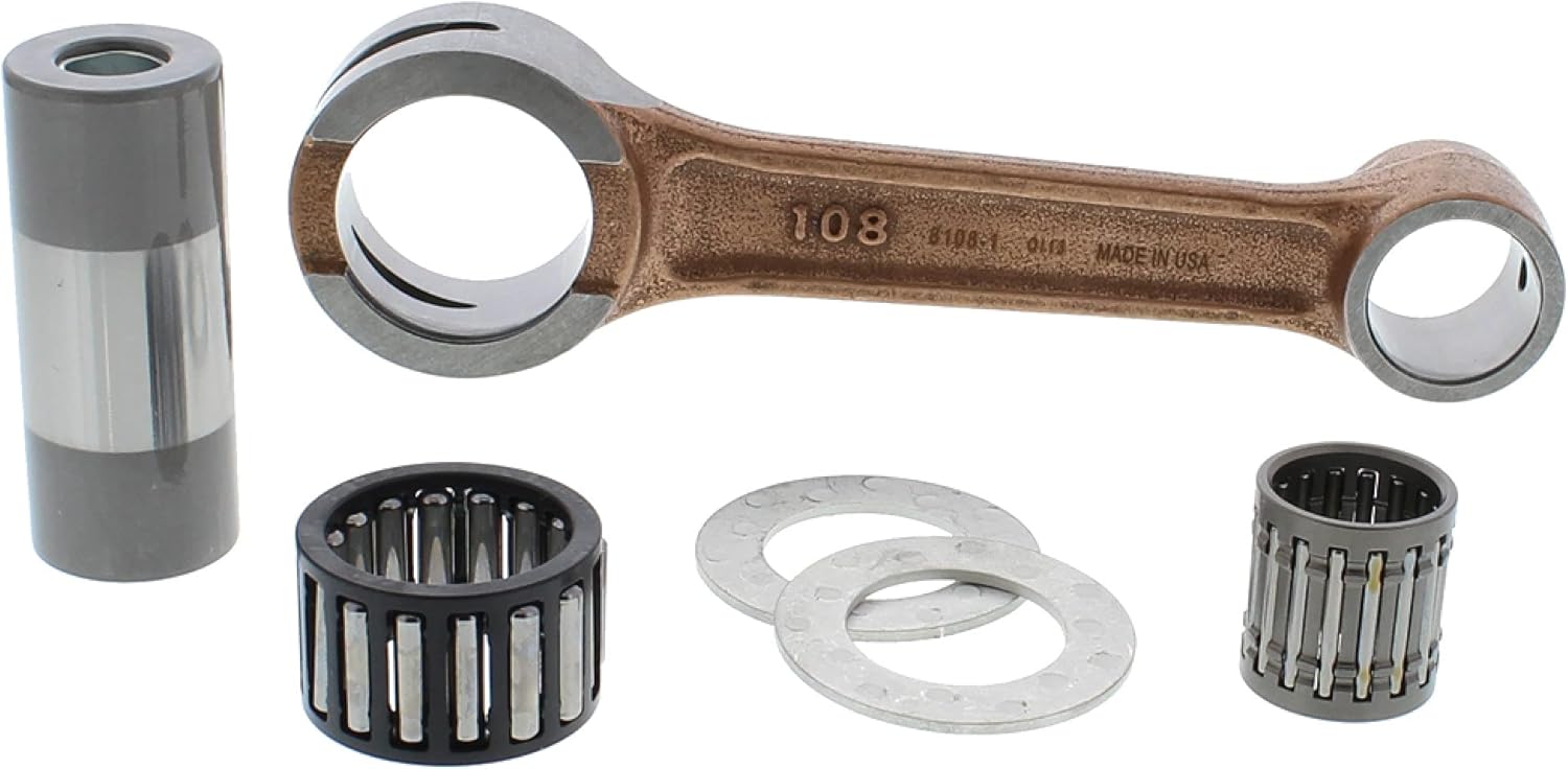 Hot Rods New Hot Rods Connecting Rod Compatible with/Replacement for Kawasaki KX 250 98 99 00 01 02 03 04 05 06 07, KDX 250 91 92 93 94 8108