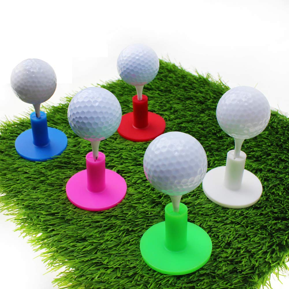 Gummi Tees 8 Stück - Für Driving Range Matten Bungsballhalter Indoor Outdoor A 701437