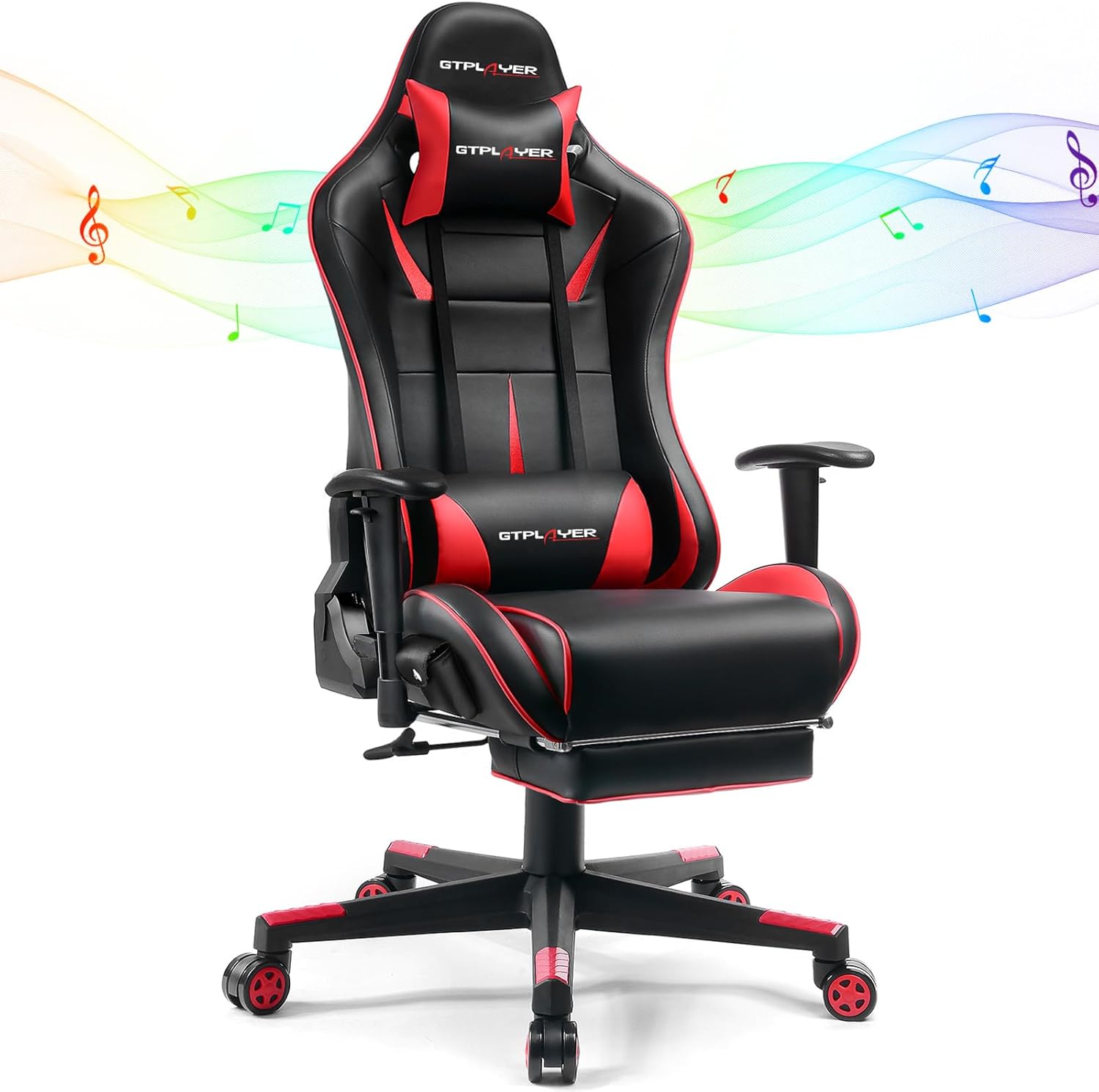 GTPLAYER Gaming Chair with Speakers Bluetooth, Zambia Ubuy