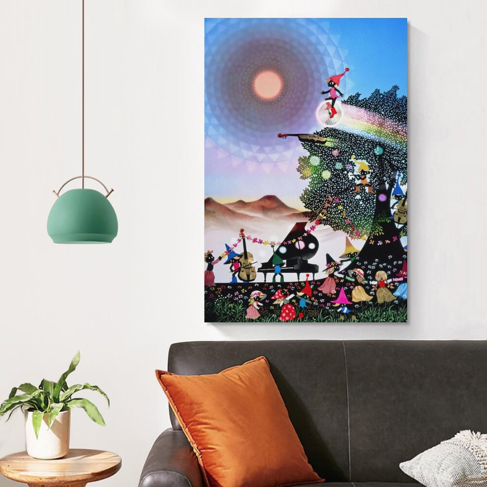 Amazon.co.jp: 藤城清治 油絵 クールの印刷 複製画 絵画 アート