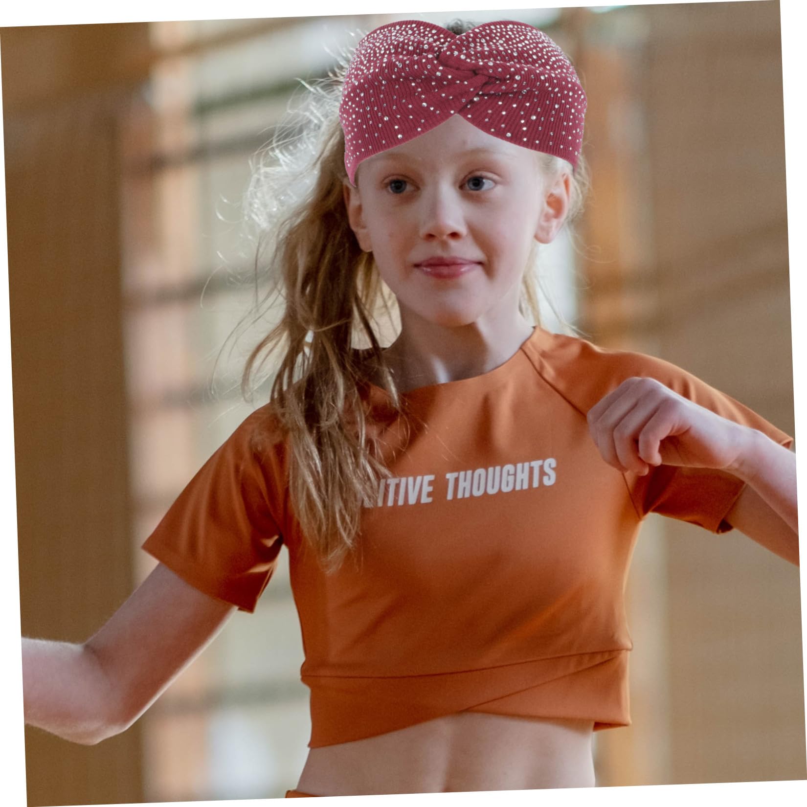 Beavorty 9piezas Diademas Cruzadas De Color Sólido Para Yoga y Ejercicio Accesorios De Cabello Elásticos Para Mujeres Para Actividades Deportivas y Estilo Diario